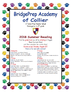 BridgePrep Academy Summer Reading